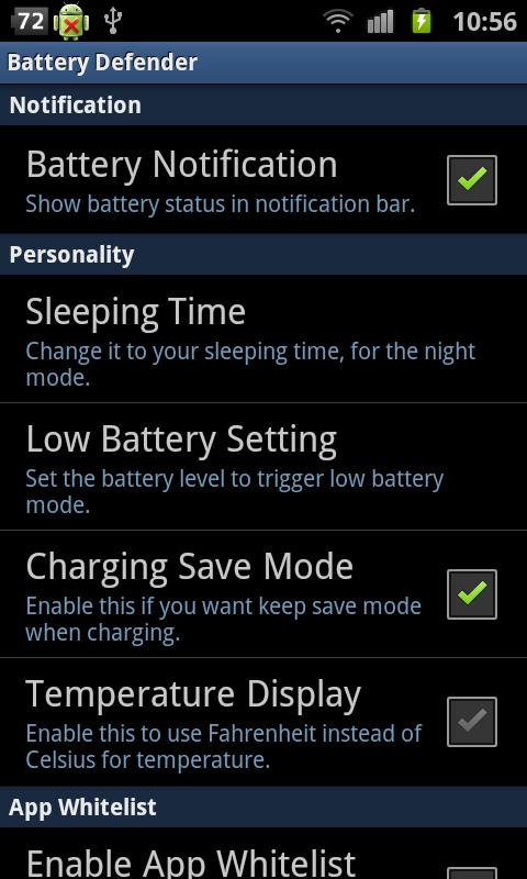 Battery Defender Android