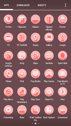 【免費個人化App】Pink Icon Pack - Go TSF Shell-APP點子