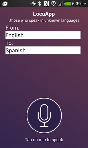 LocuApp - Speech Translator