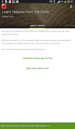 Learn Hebrew From Bible poster 18