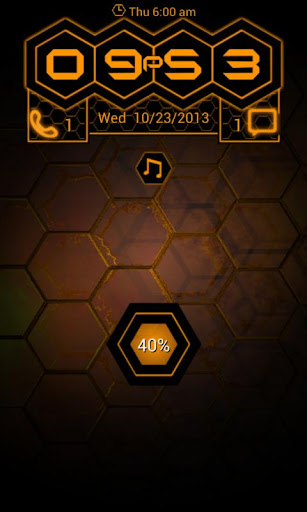 Graphene Orange GoLocker Theme