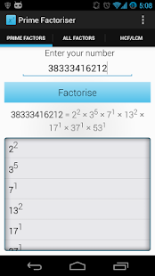 Lastest Prime Factorizer APK for Android