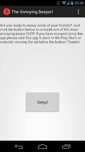 The Annoying Beeps Deprecated