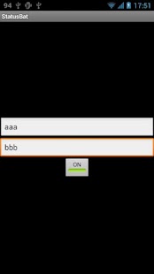Free Battery status bar APK for PC