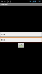 Battery status bar poster 1