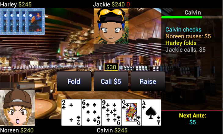 Super Five Card Pro Screen 2