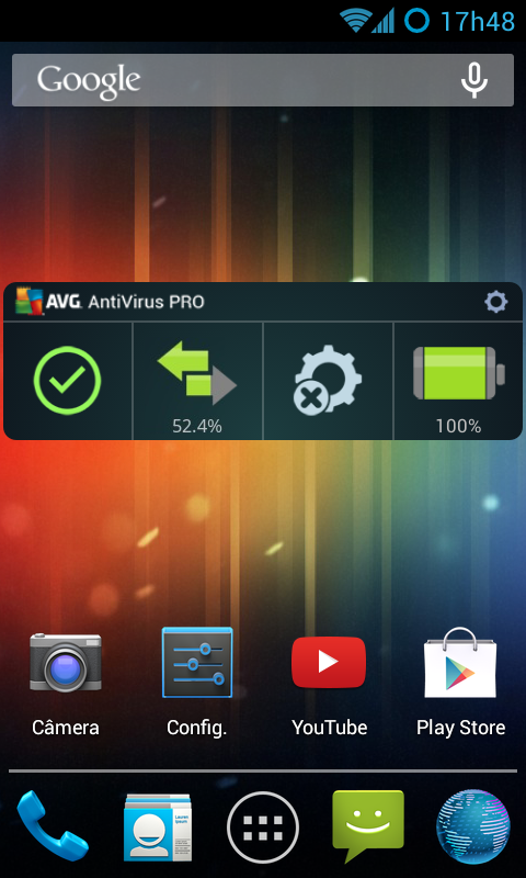 Proteção Antivírus - AVG PRO - screenshot