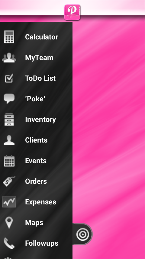 Pocket Parties -Direct Sales Screen 3
