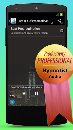 Beat Procrastination Hypnosis