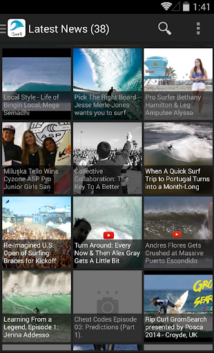 iSurf - Surfing News Videos