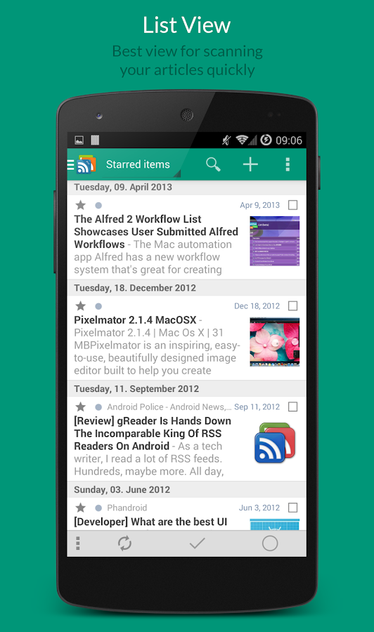 gReader Pro | Feedly | News - screenshot