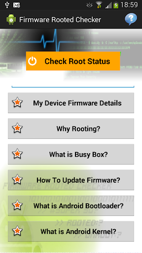 Firmware Rooted Checker