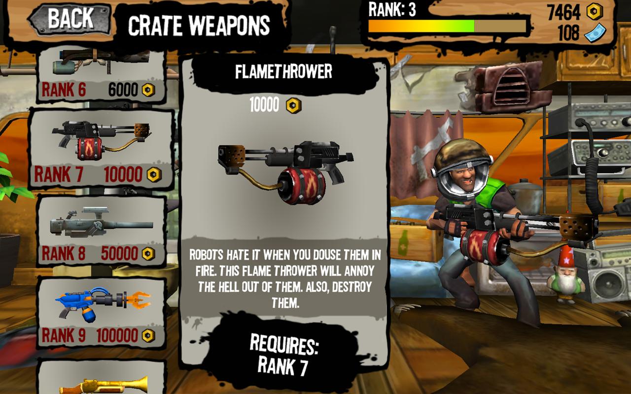 Shoot Many Robots - screenshot