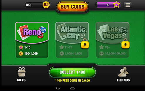 Free Blackjack App - Vegas 21