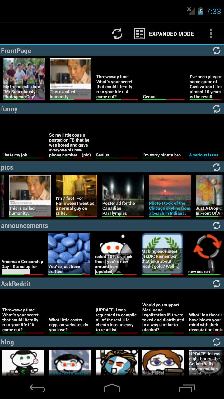 ReddiTron Screen 2