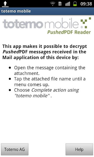 totemomobile PushedPDF Reader