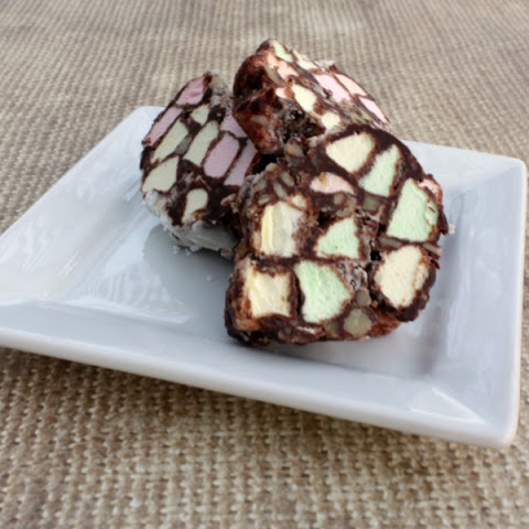 Cathedral Window Candy  homemade marshmallows without gelatin recipe