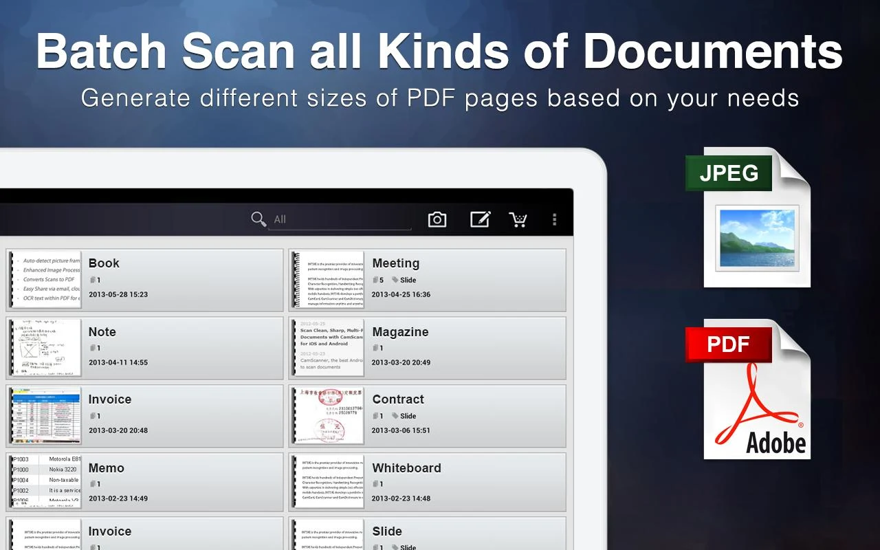 CamScanner -Phone PDF Creator - screenshot