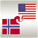Learn Norwegian widget logo