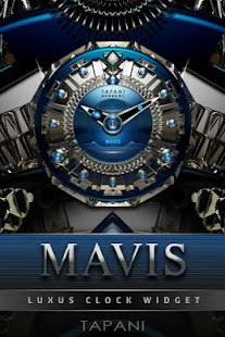 How to get Mavis Luxury Clock Widget 2.51 mod apk for android