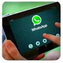 Install Whatsapp on Tablet icon