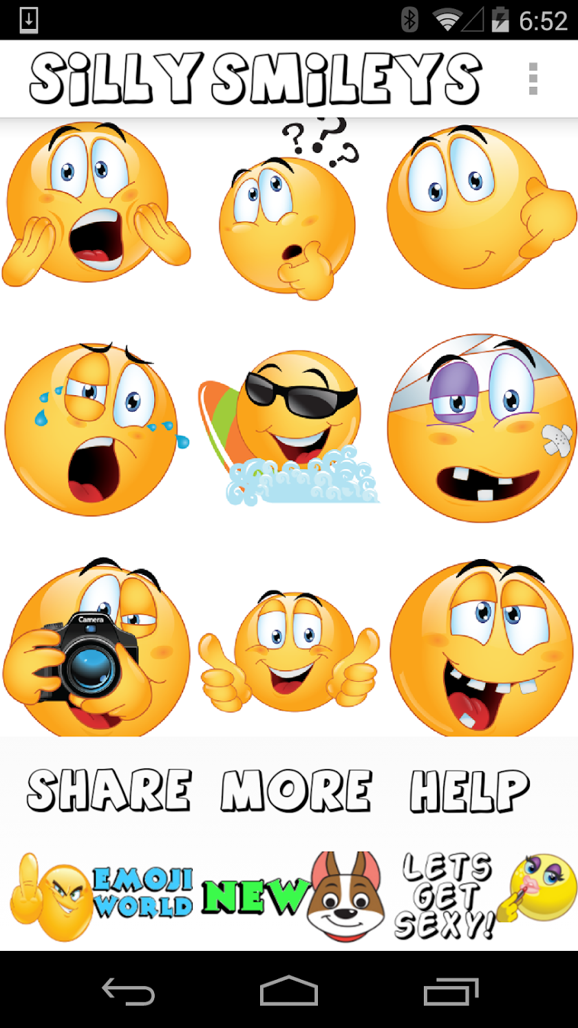 Silly Smileys by Emoji World ™ Screen 2