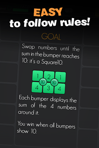 【免費解謎App】Square10 - Numbers Revolution-APP點子