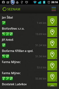 Adresář farmářů - náhled