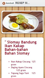 How to download Resep Siomay Spesial 1.1 unlimited apk for laptop