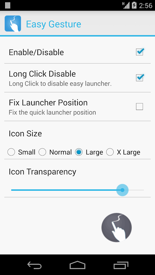    Quickify - Gesture Shortcuts- screenshot  