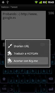 Kcy for twicca (beta) Screenshots 0