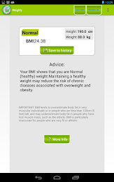 Weighty: Track your weight poster 8