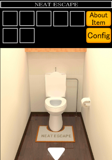 脱出ゲーム　トイレからの脱出 Screen 1
