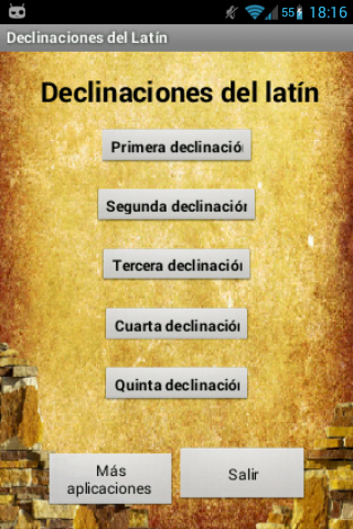 Declinaciones de Latín