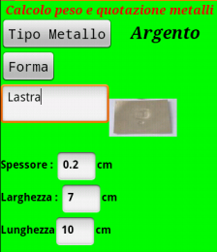 Argento Oro Peso Quotazioni