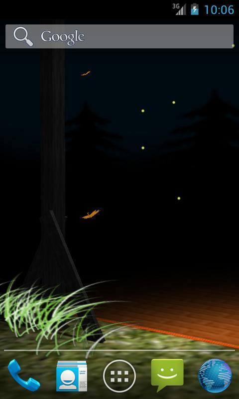 Street Light 3D LWP Screen 2