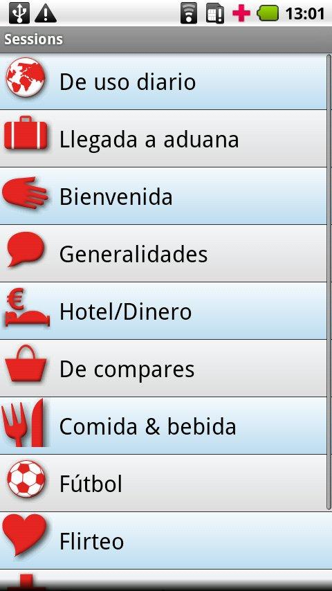 iSayHello Spanish - German Screen 2