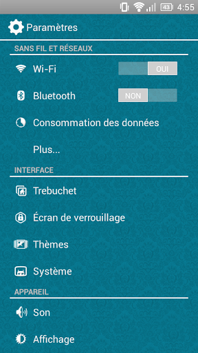 Blue White Theme CM10.1 AOKP