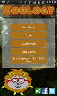 Zoology - Animal Trivia Game
