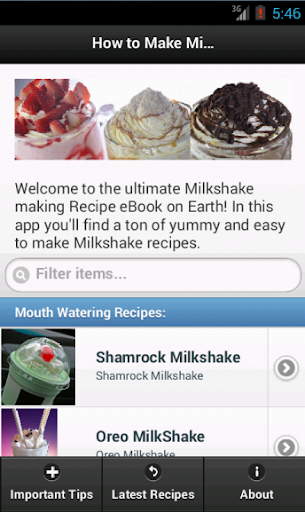 How to make Milkshakes