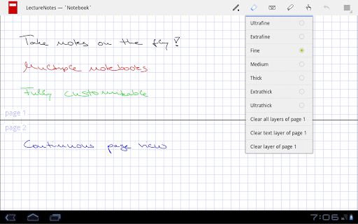 Android APK : LectureNotes