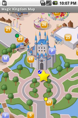 Android application Walt Disney World Maps Box Set screenshort