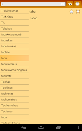 English Lithuanian dictionary poster 11