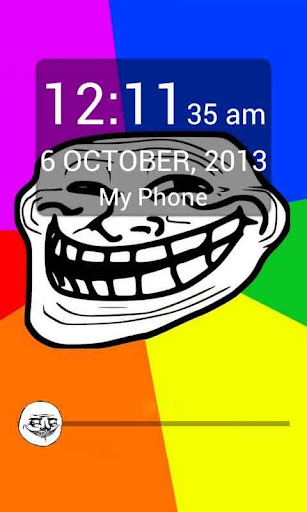 Troll Face Meme Lockscreen