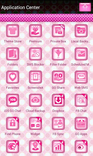 免費下載個人化APP|Pink Polka Dot GO SMS Theme app開箱文|APP開箱王