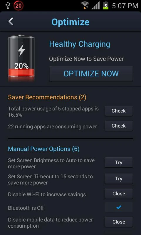 Du Battery Saver+Switch Widget - screenshot