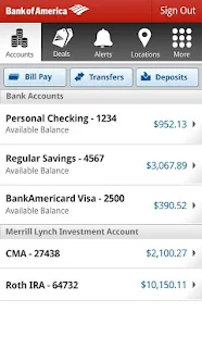 Bank of America - screenshot thumbnail