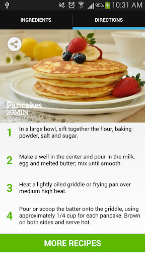 Pancakes Recipes