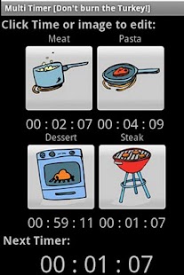 Multi Timer-Don't burn turkey Screenshots 0