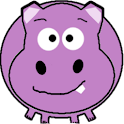 Harry the Happy Hippo Free logo